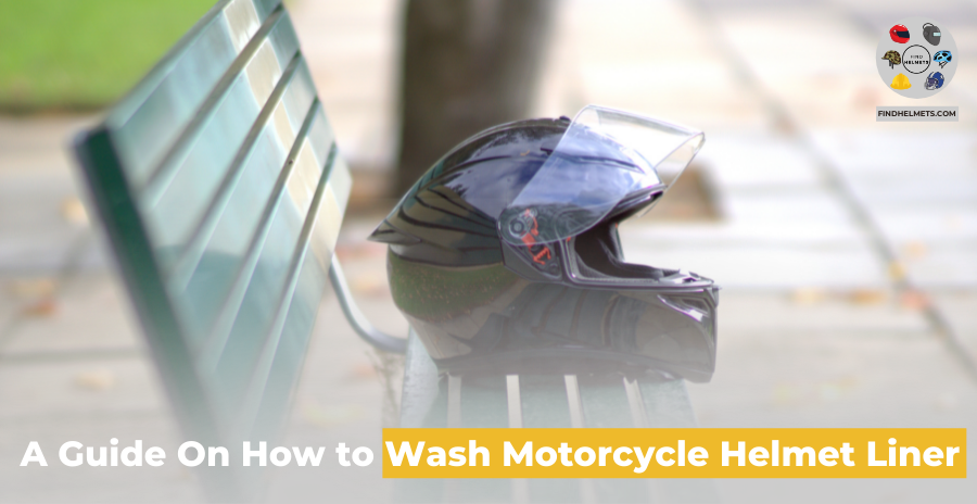 how to clean motorcycle helmet liner